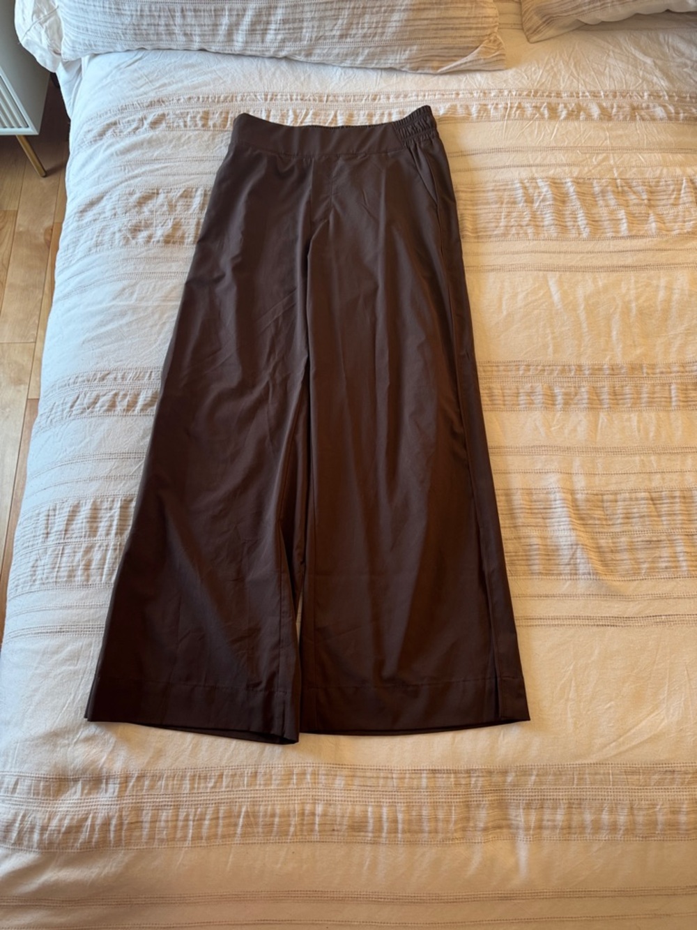 Old Navy Chocolate Brown Wide-Leg Trousers